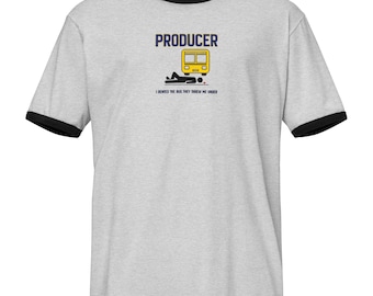 Producer Tee | I Rented The Bus They Threw Me Under | Film Crew Shirt | Film Industry Gift