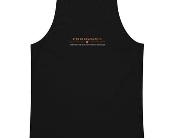 Producenttanktop, I Rented the Bus, Filmmaker Gift, 100% katoen