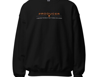 Producer Sweatshirt, Film Crew Gift, Filmmaker Line Producer Crewneck