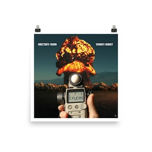 Zero Fs Light Meter Poster, Film Set Wall Art, Filmmaker Camera Department Print