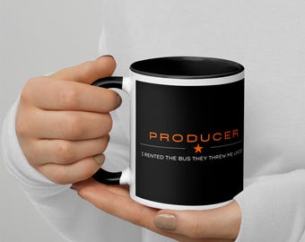 Producer Mug, Film Line Producer Coffee Cup, Filmmaker Gift
