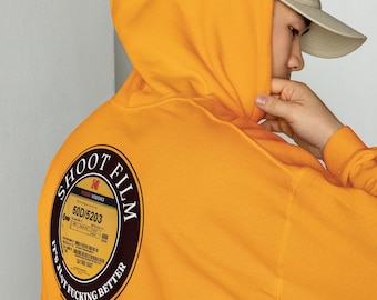 Shoot Film Hoodie, Cinematographer Camera Department Apparel, Filmmaker Gift