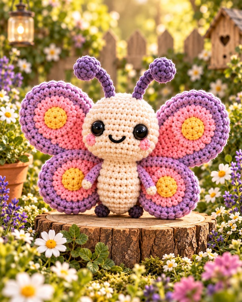 Crochet Insect Pattern Garden Bugs Crochet Pattern Bundle PDF, Amigurumi Insects, 5 Languages ...