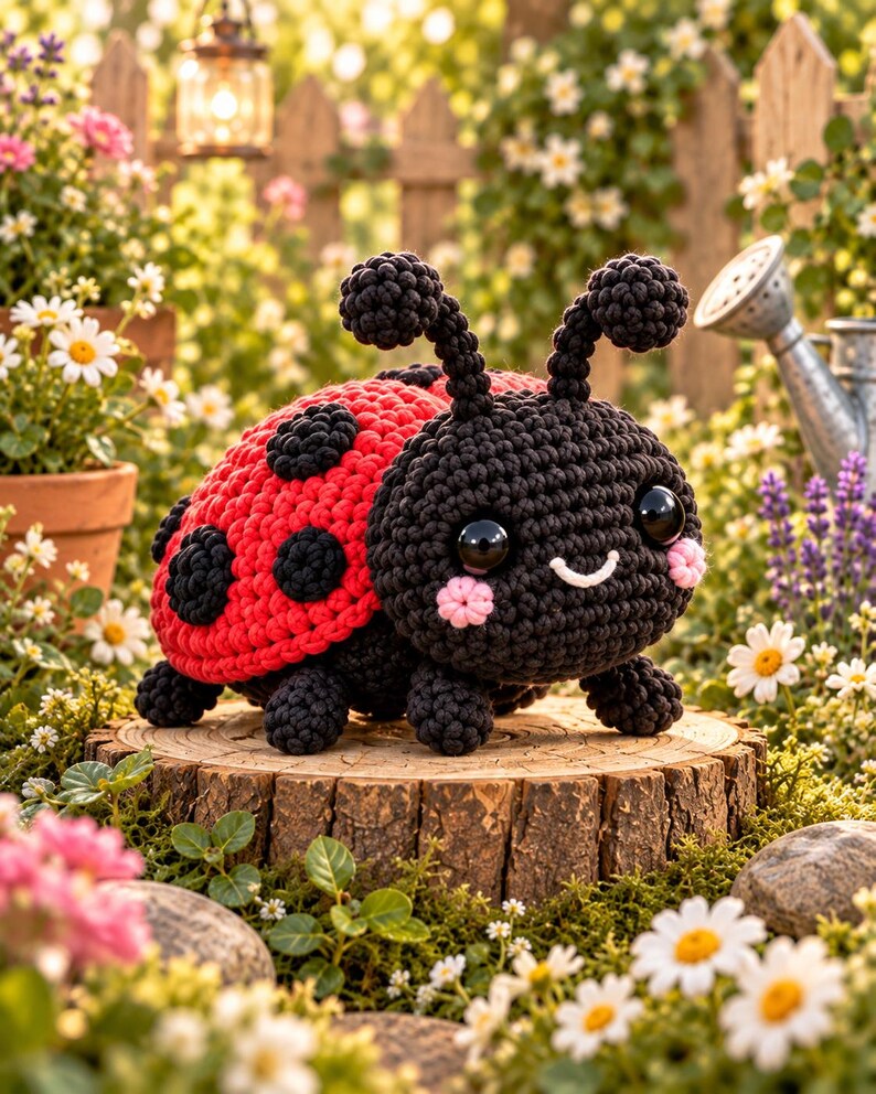 Crochet Insect Pattern Garden Bugs Crochet Pattern Bundle PDF, Amigurumi Insects, 5 Languages ...