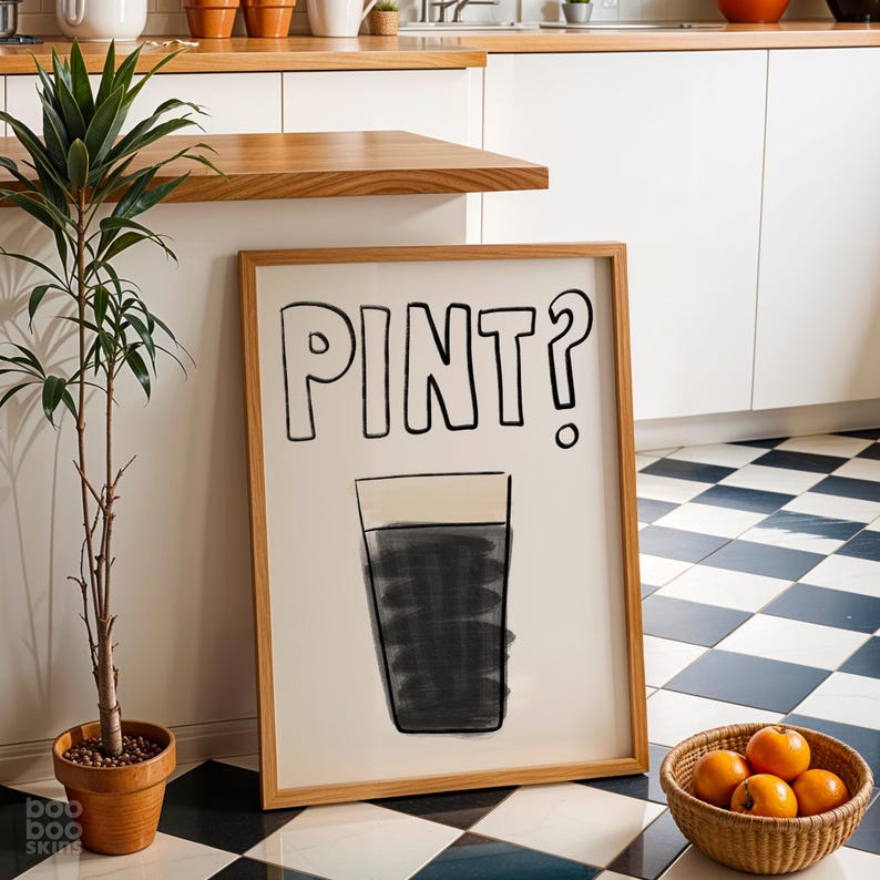 Pint of Guinness Poster