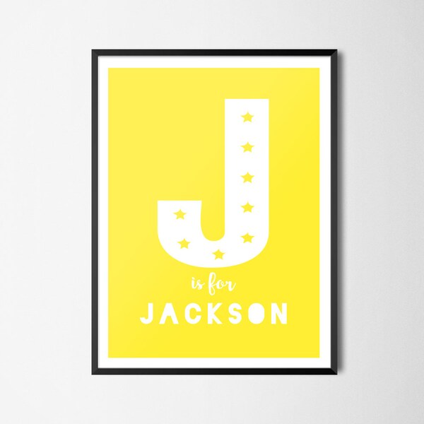 Yellow Nursery Art Etsy UK