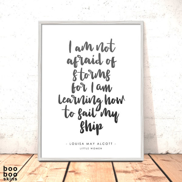 Not Afraid of Storms - Etsy