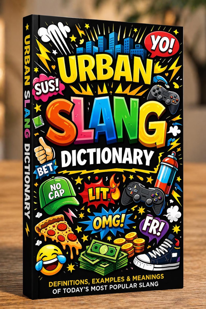 Urban Slang Dictionary Printable – Gen Z Slang Words and Meanings ...