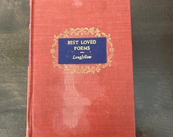 Best Loved Poems  Henry Wadsworth Longfellow Illustrated by Henry Kallish 1949
