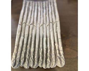 Asparagus Serving Tray, Footed by Wilton Armetale Aluminum Alloy 11.5"