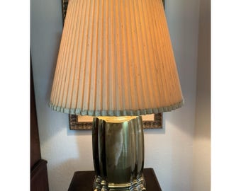 Frederick Cooper Chicago Art Deco Revival/ Hollywood Regency Brass Table Lamps
