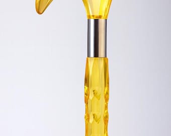 Elegant Acrylic Walking Cane – Fashionable Walking Sticks Crystal Mobility Aid Gift for Old ages