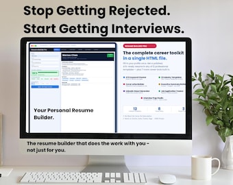 Resume Builder Pro: ATS Templates, Cover Letter, LinkedIn Generator (12 Templates)