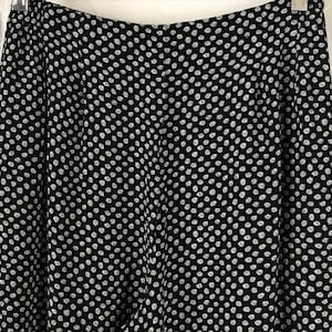 Vintage 90s Daisy Print Pants with Elastic Waist (Women&#39;s Size Small)