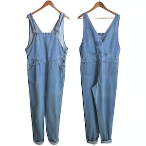 Vintage 90s Levis Overall Pants - Pleated (Women&#39;s Size Large)