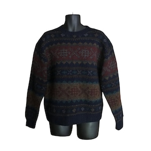 Classic Vintage 90s Woolrich Grandpa Sweater (Men&#39;s Size Large)