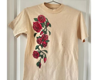 Original Vintage 1992 Grateful Dead Skulls & Roses Shirt – Rare Not Fade Away Graphics – Single Stitch – Size Small
