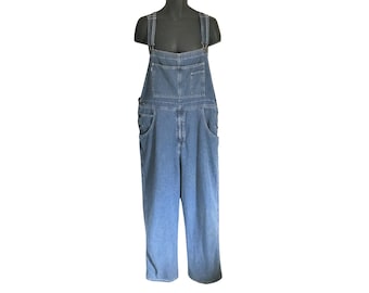 90s Vintage Levi's Denim Overall: Size M - Etsy