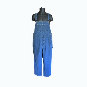 Mens denim cheap overalls slim fit