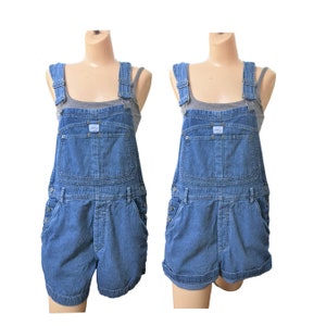 The Perfect Classic Vintage Overall Shorts by Calvin Klein - Super Cute and Comfy!