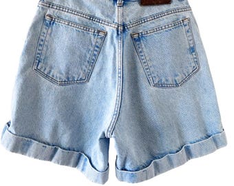 Vintage Calvin Klein Light Wash Mom Shorts High Waisted Denim Shorts 90s CK Jean Shorts Multiple Sizes Available