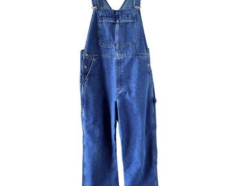 Vintage Pointer Brand Denim Overalls: 70s/80s Bib Overalls, XS