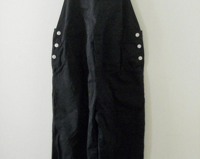 Maternity Clothes Maternite Black Overalls Cotton Overalls Womens Bib