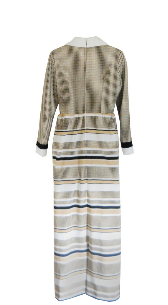 70s Maxi Dress 1970s Maxi Dress Polyester Dress B… - image 4