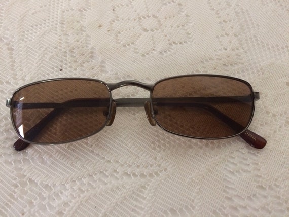 Vintage Narrow Sunglasses Y2K Sunglasses Slim Sun… - image 4