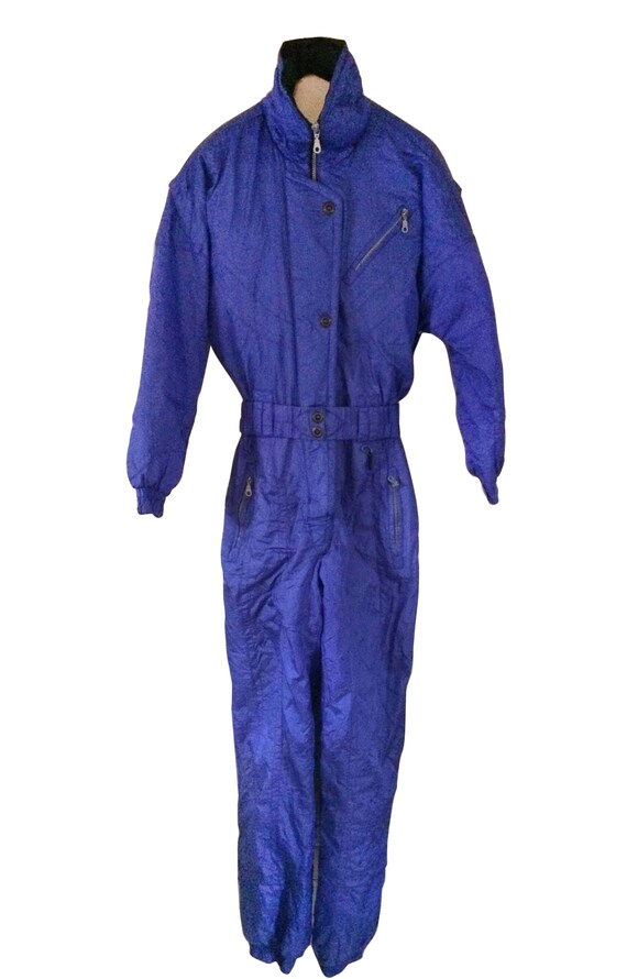 RADICAL Vintage 80s Ski Party Purple Snow Suit (W… - image 2