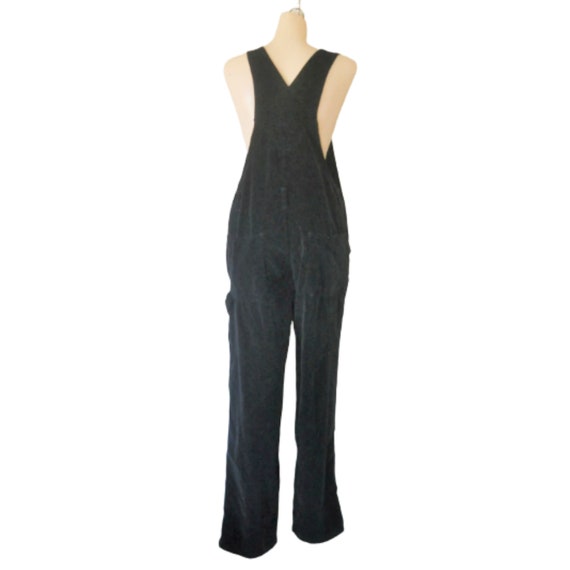 Capsule Wardrobe Item: Vintage Black Velour Overa… - image 4