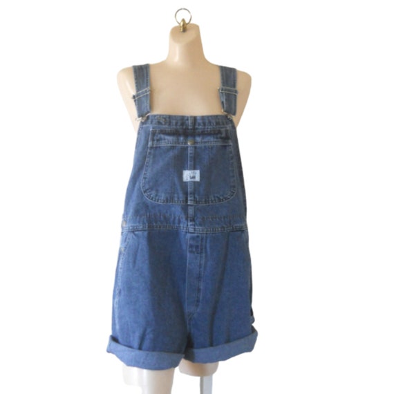 2X Lee Overall Women Denim Overall Shorts Denim Sh