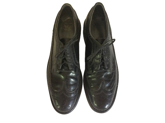 florsheim black wingtips