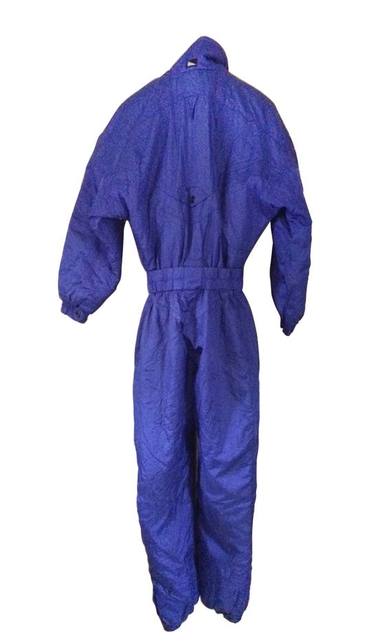 RADICAL Vintage 80s Ski Party Purple Snow Suit (W… - image 3