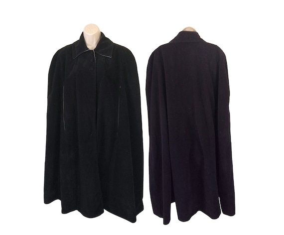 Vintage Blue Velvet Cape Blue Velvet Cloak Winter