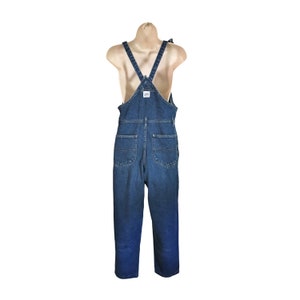 Vintage 80s Dark Wash Lee Overalls