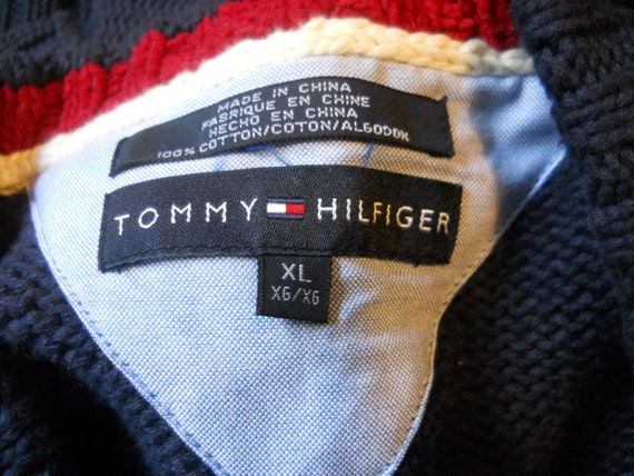 Vintage 90s Tommy Hilfiger Crewneck Pullover Snow… - image 5