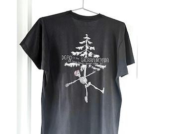 Rare Original Vintage 1985 Grateful Dead Sierra Nevada Kings Beach Boreal Ridge T-Shirt – Single Stitch Tee, Size Large