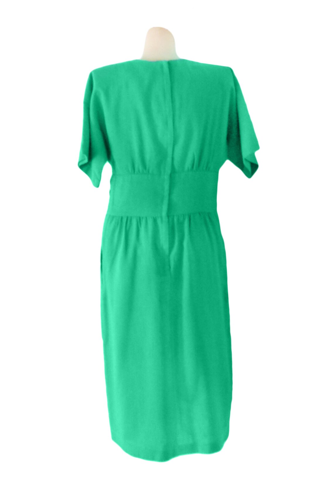 Kelly Green Dress Ladies Green Dress Green Day Dress Casual Etsy