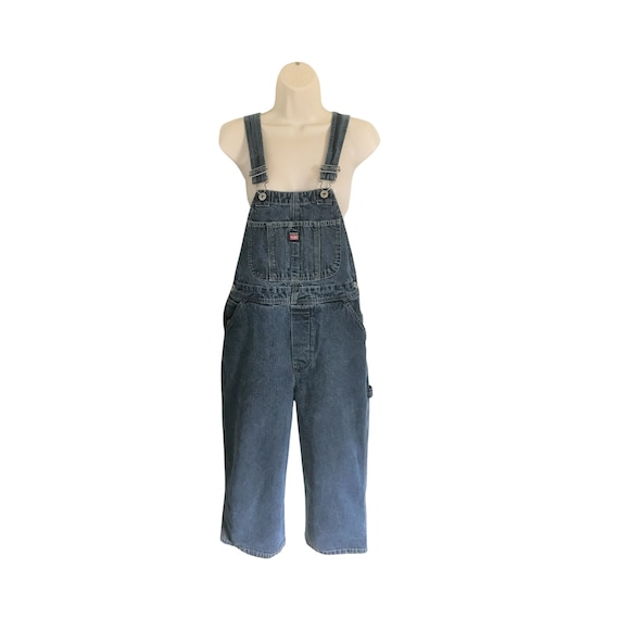 Vintage 2000s Union Bay Dark Wash Overalls - Long… - image 1