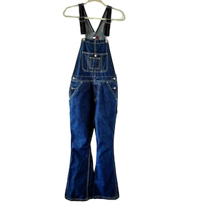 Vintage Flare Overalls Tommy (Hilfiger) Jeans - Dark Wash (Women&#39;s Size Medium)