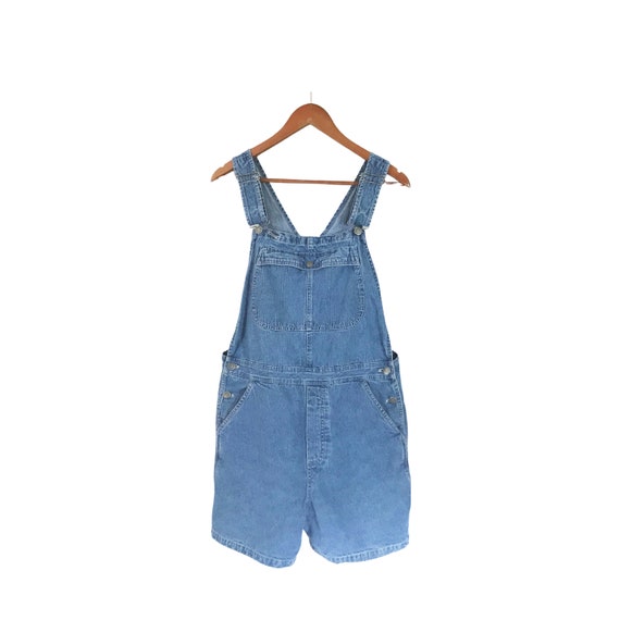 Women Denim Overall Shorts Lee Overall Denim Shortall Denim Bib Overall Short 90s Overall Blue Jean Overall Over All Dungaree Salopette