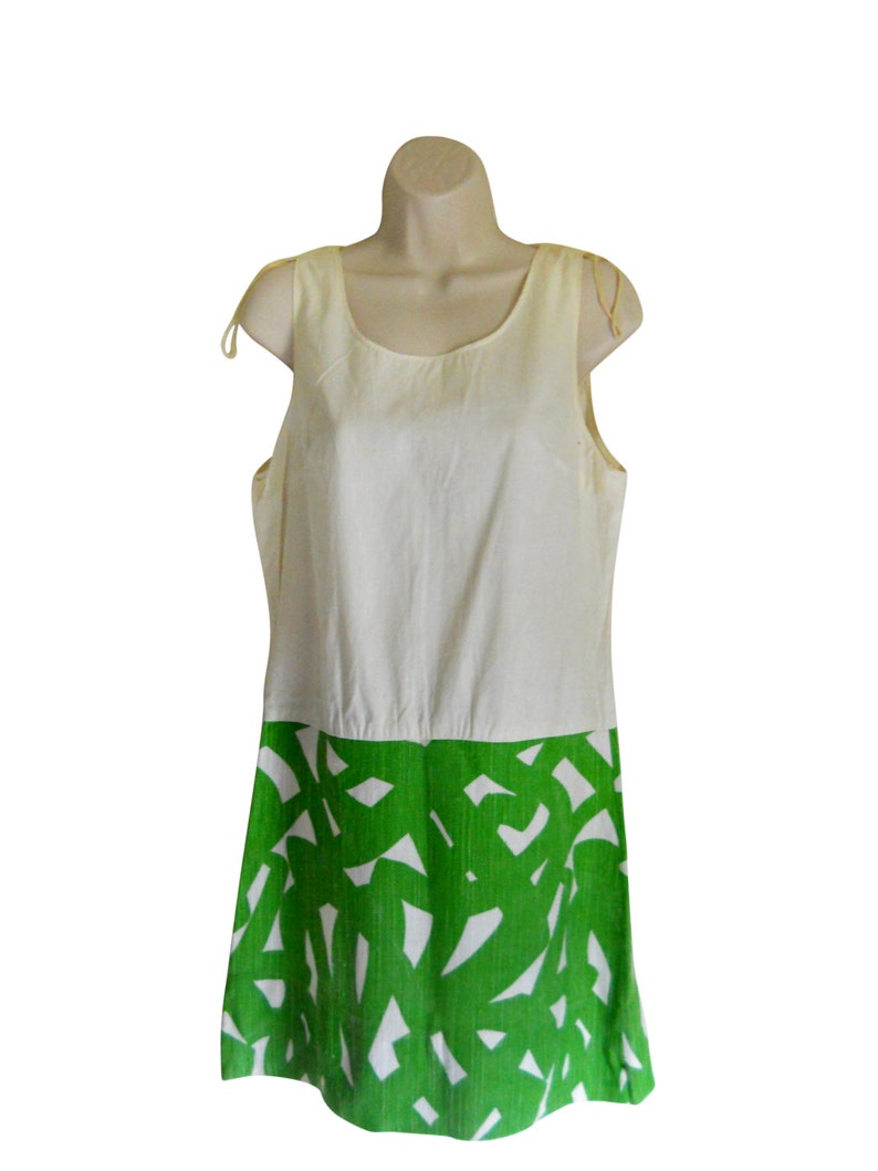 1960s Dress Day Dress 60s Summer Dress Women Lime Green Dress - Etsy
