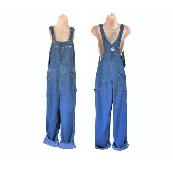 Women Denim Overall Shorts Lee Overall Denim Shortall Denim Bib Overall Short 90s Overall Blue Jean Overall Over All Dungaree Salopette