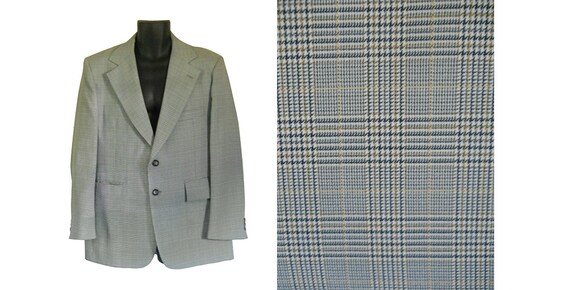 plaid blazer men