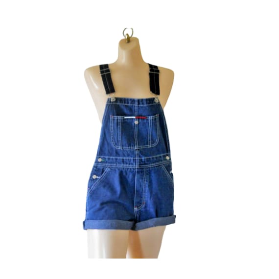 tommy hilfiger overall shorts