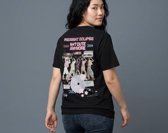 ILLIT Kpop Pastel Photo Collage T-Shirt | Midnight Eclipse Fan Merch