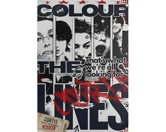 K-pop Cortis collage artwork Puzzle | Retro pop art poster jigsaw