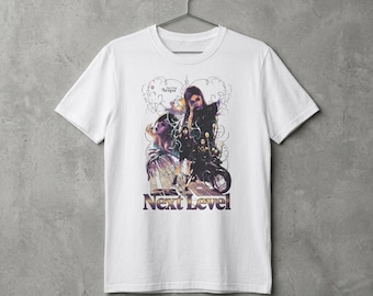 Aespa Next Level Shirt | Grunge Music Collage, Vintage Kpop