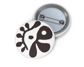 Black White K-pop Cortis | Round Badge